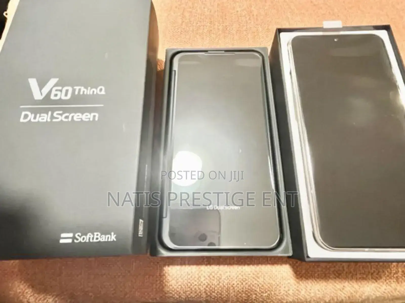 New LG V60 ThinQ 5G 256 GB Black
