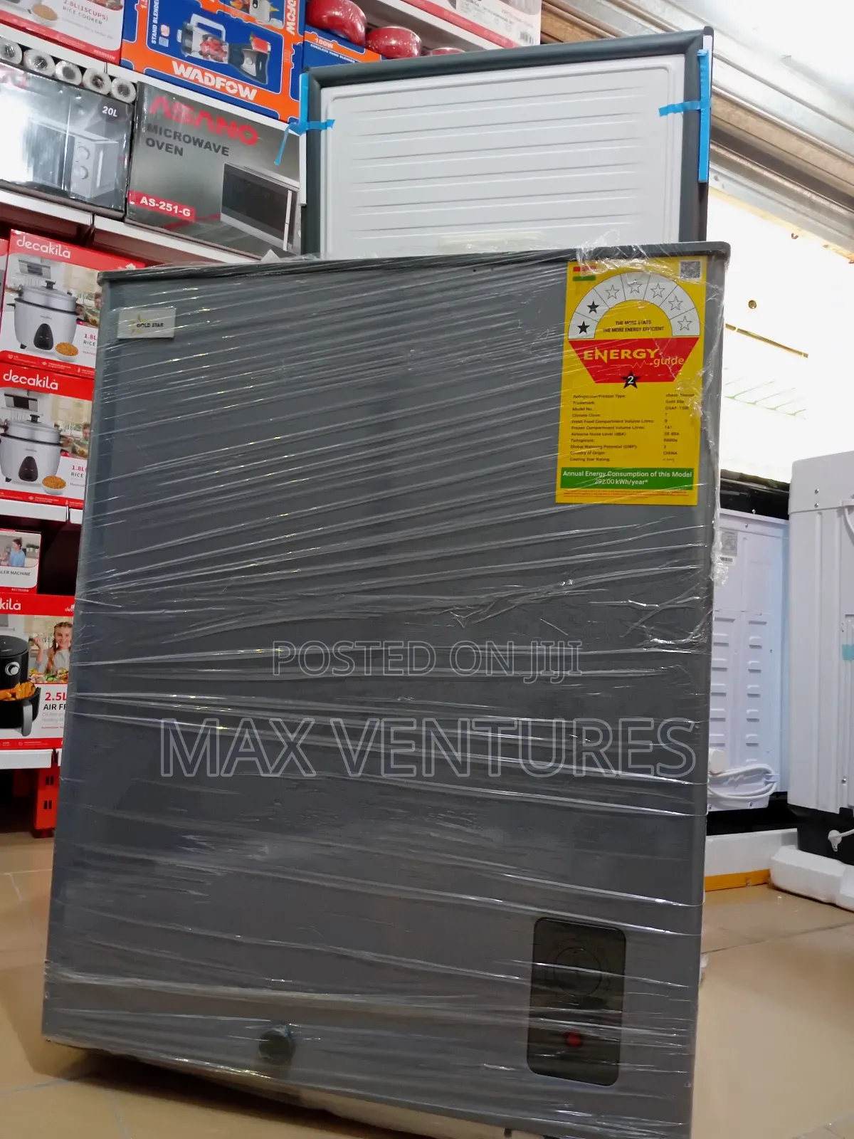 Fresh In Box Gold Star 150l Chest Freezer Turbo Cooling