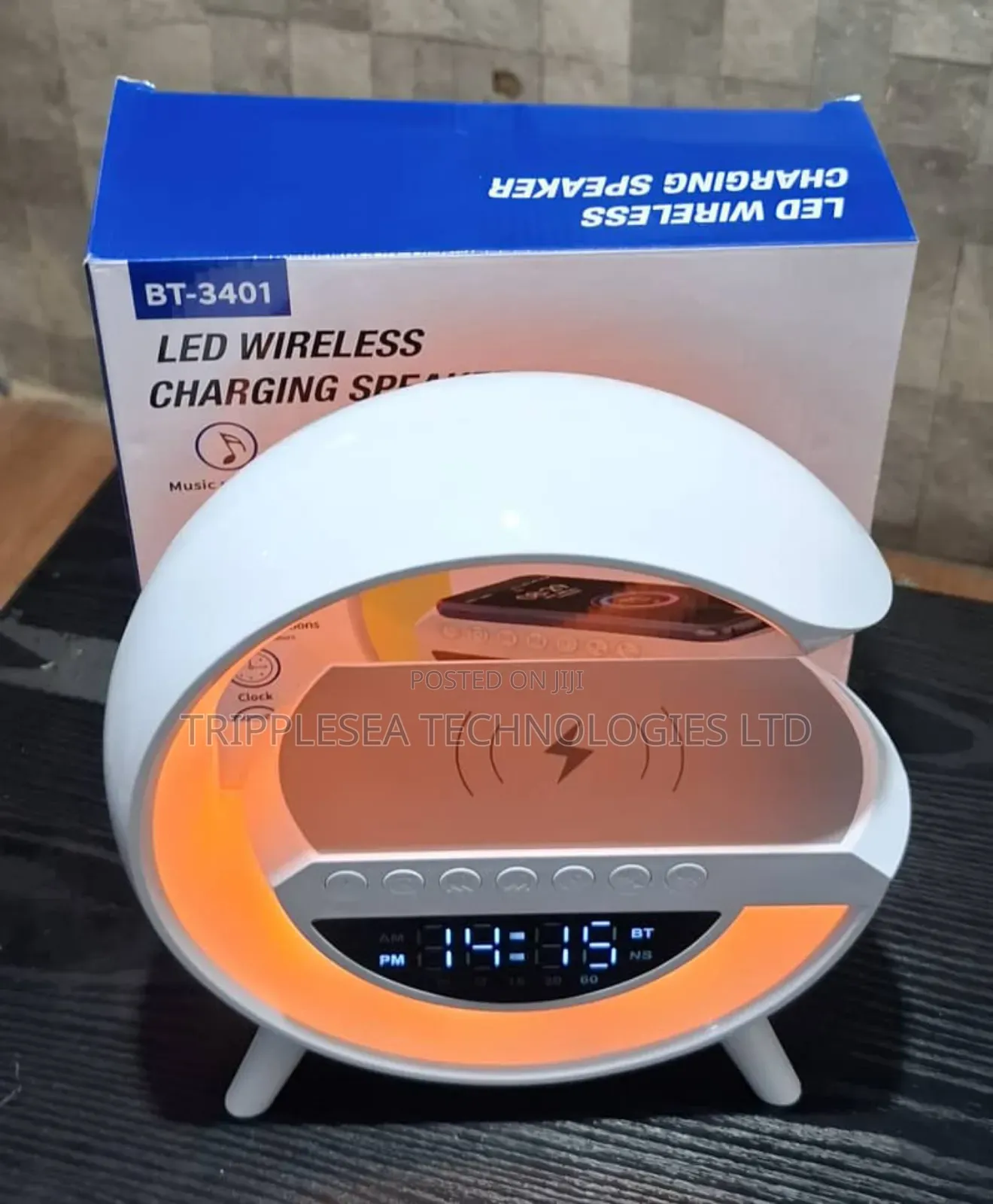 Bt-3401 Led Wireless Charging Speaker
