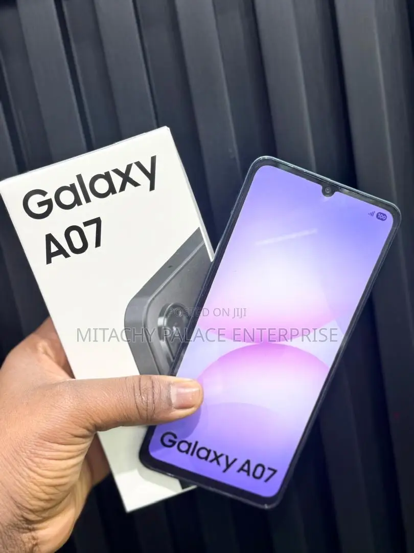New Samsung Galaxy A07 4G 64 GB Black