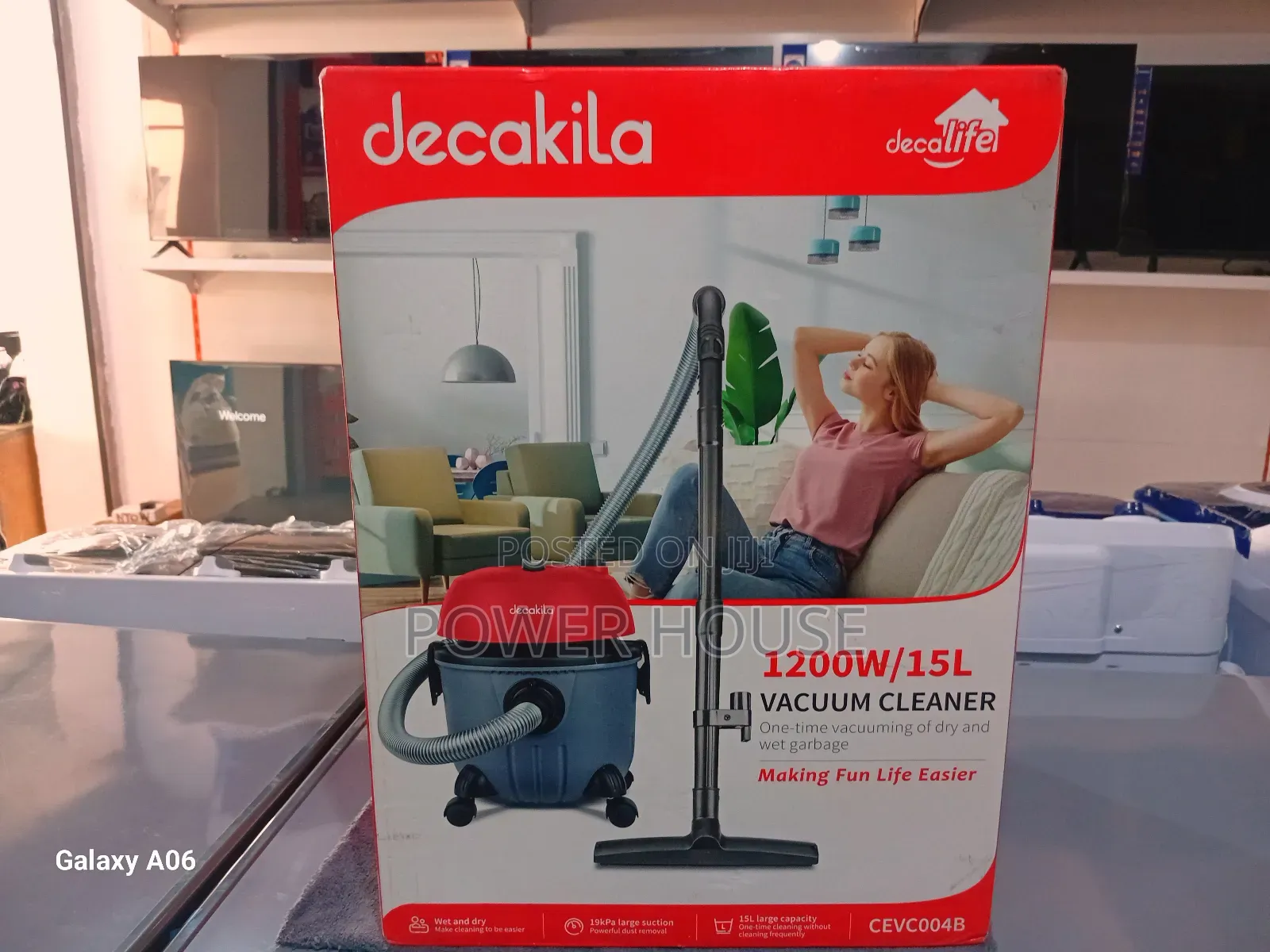 Deep Clean Decakila 1200w Vacuum Cleaner Decakila 1200w Vacuum Cleaner