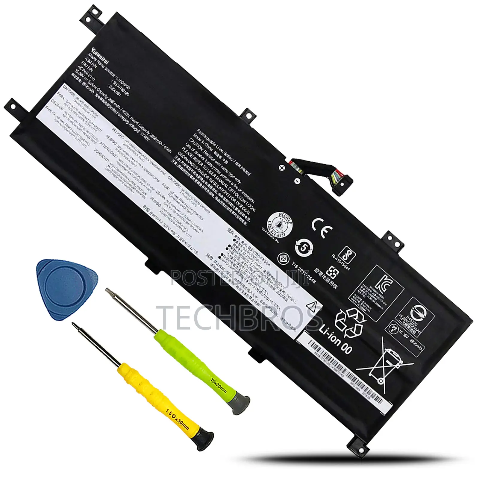 Original L18c4p90 L18d4p90 L18m4p90 Battery Lenovo Thinkpad L13 Yoga