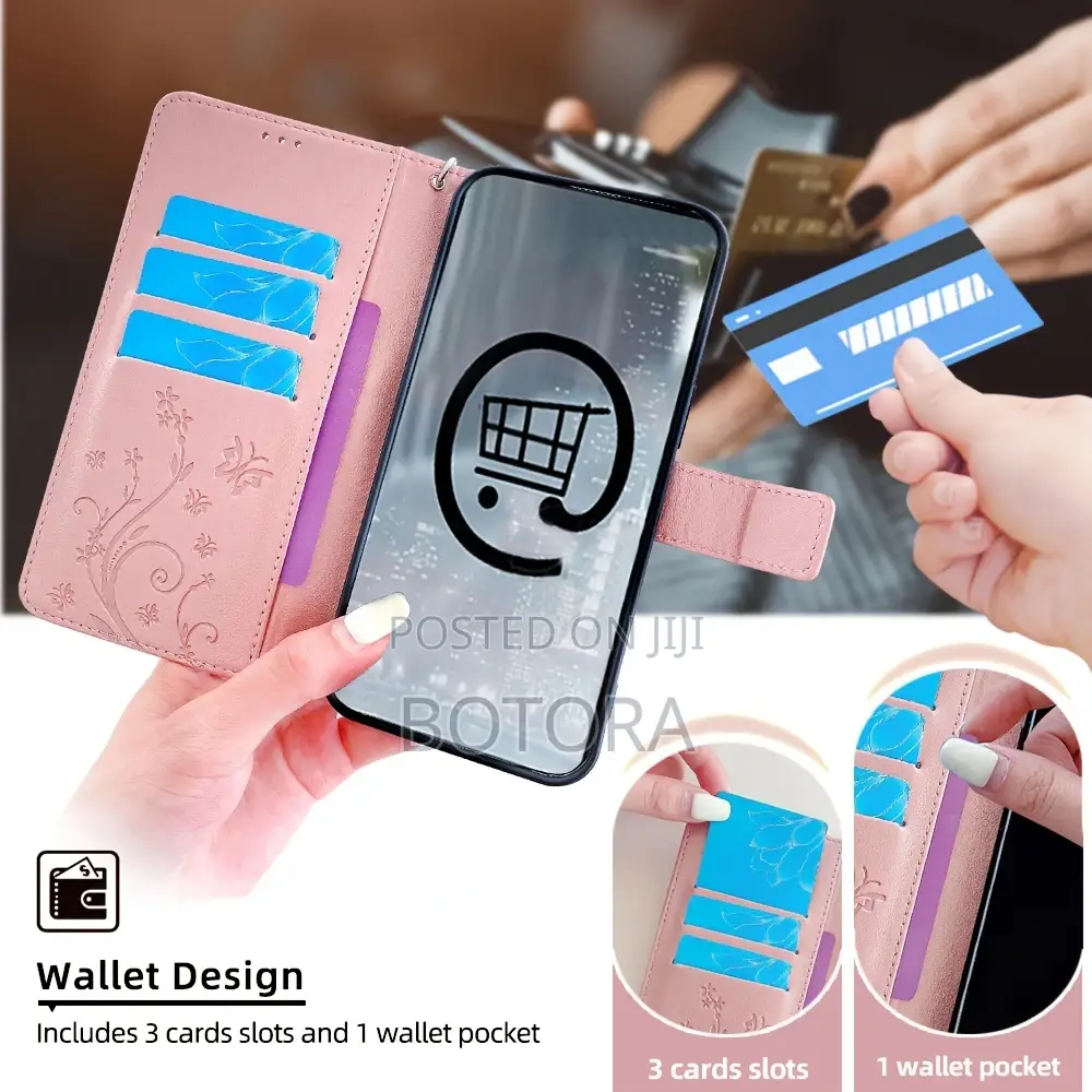 iPhone 15 Series Shockproof Leather Phone Case