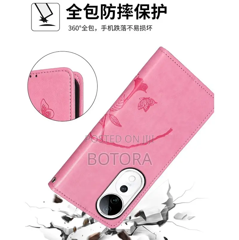 iPhone 15 Series Shockproof Leather Phone Case