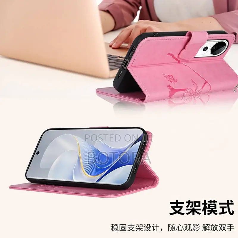 iPhone 15 Series Shockproof Leather Phone Case