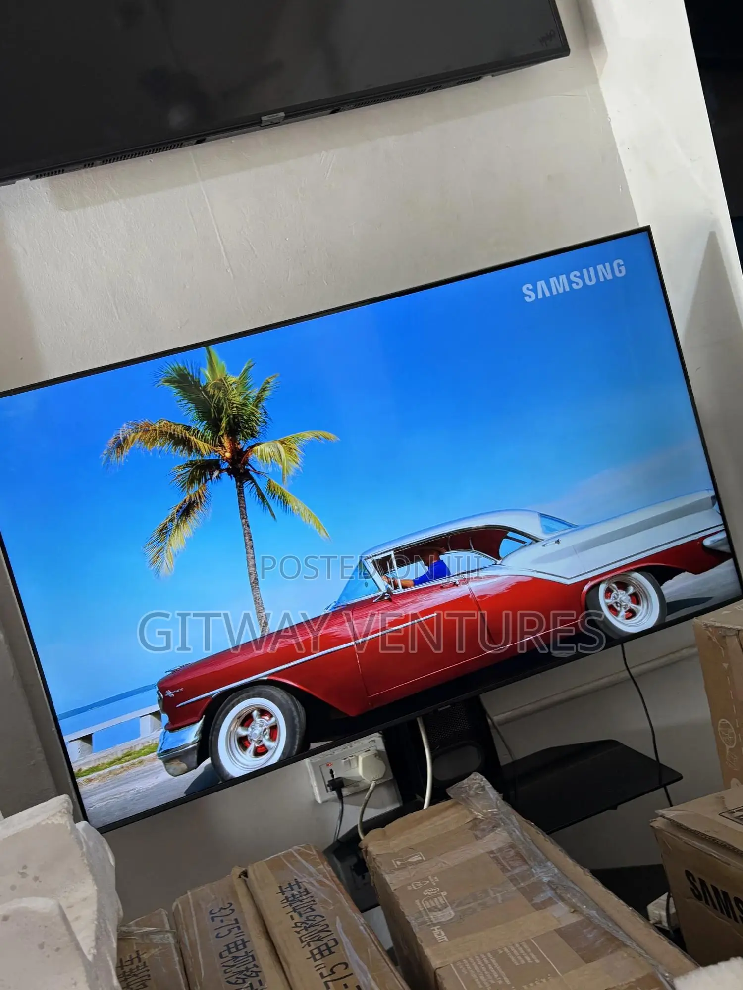 Samsung 55 Crystal Uhd Bluetooth Smart Tv 2023/24