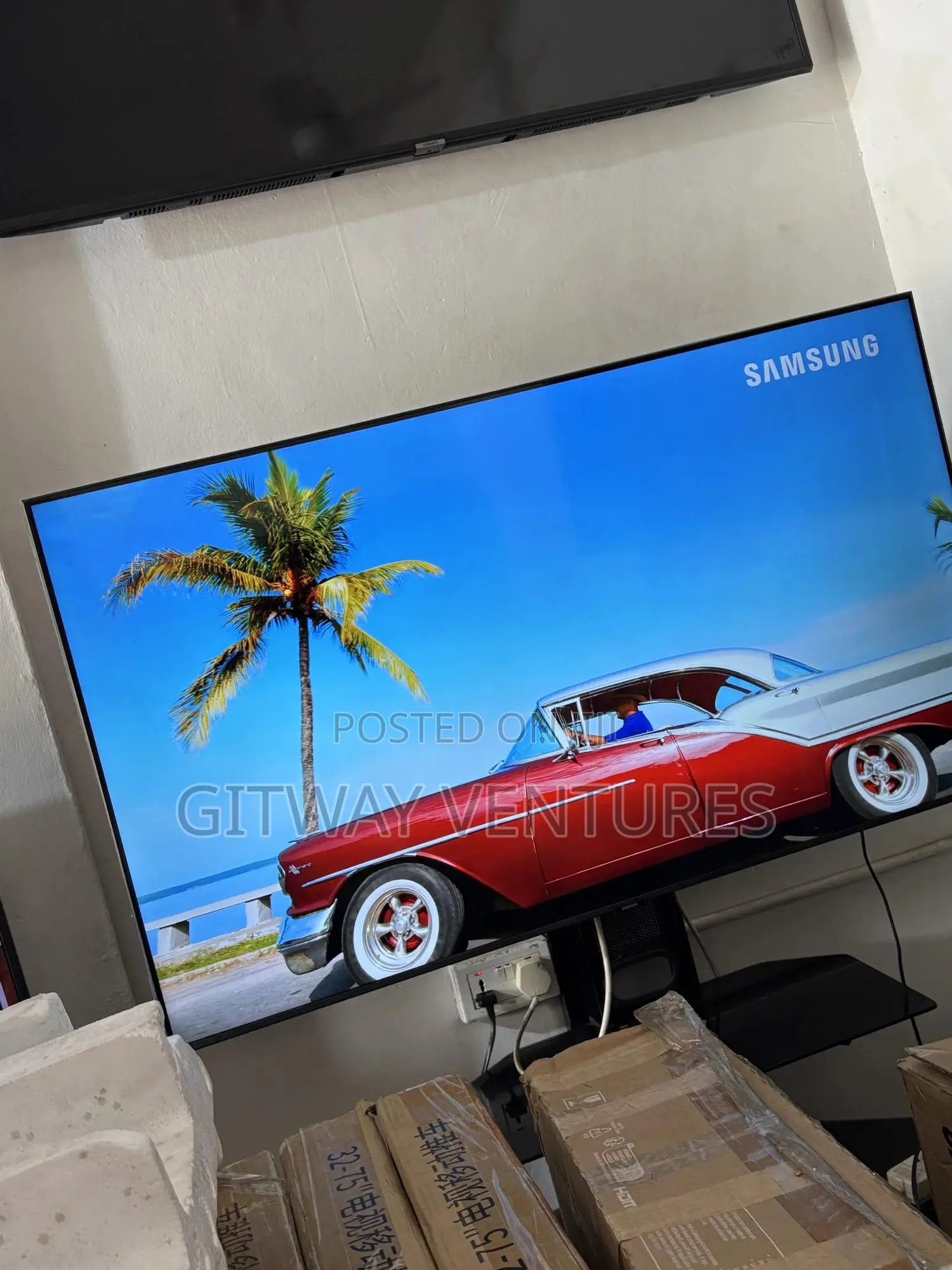 Samsung 55 Crystal Uhd Bluetooth Smart Tv 2023/24