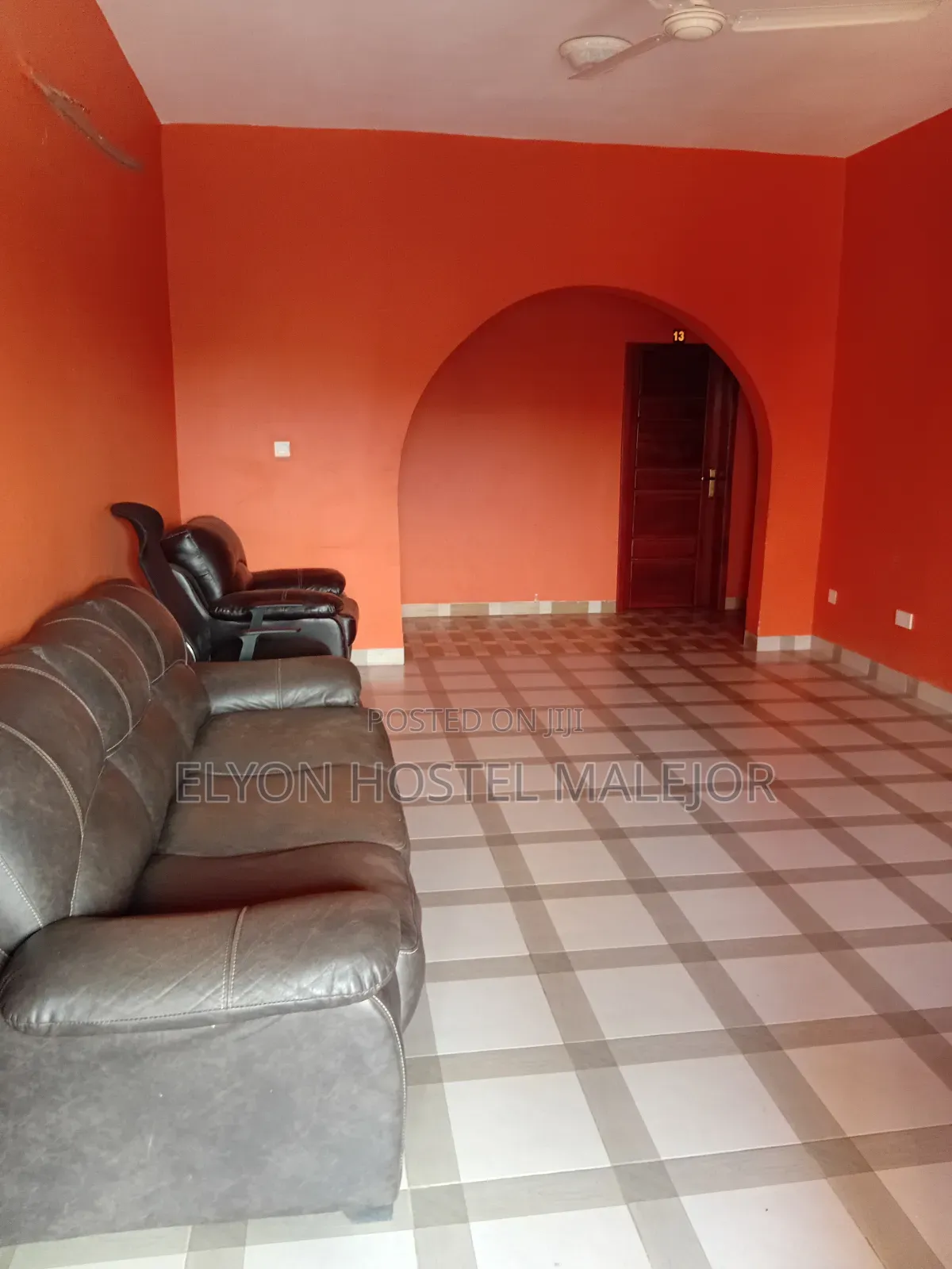 Furnished 1bdrm Shared Apartment in Elyon Hostel Near, Malejor