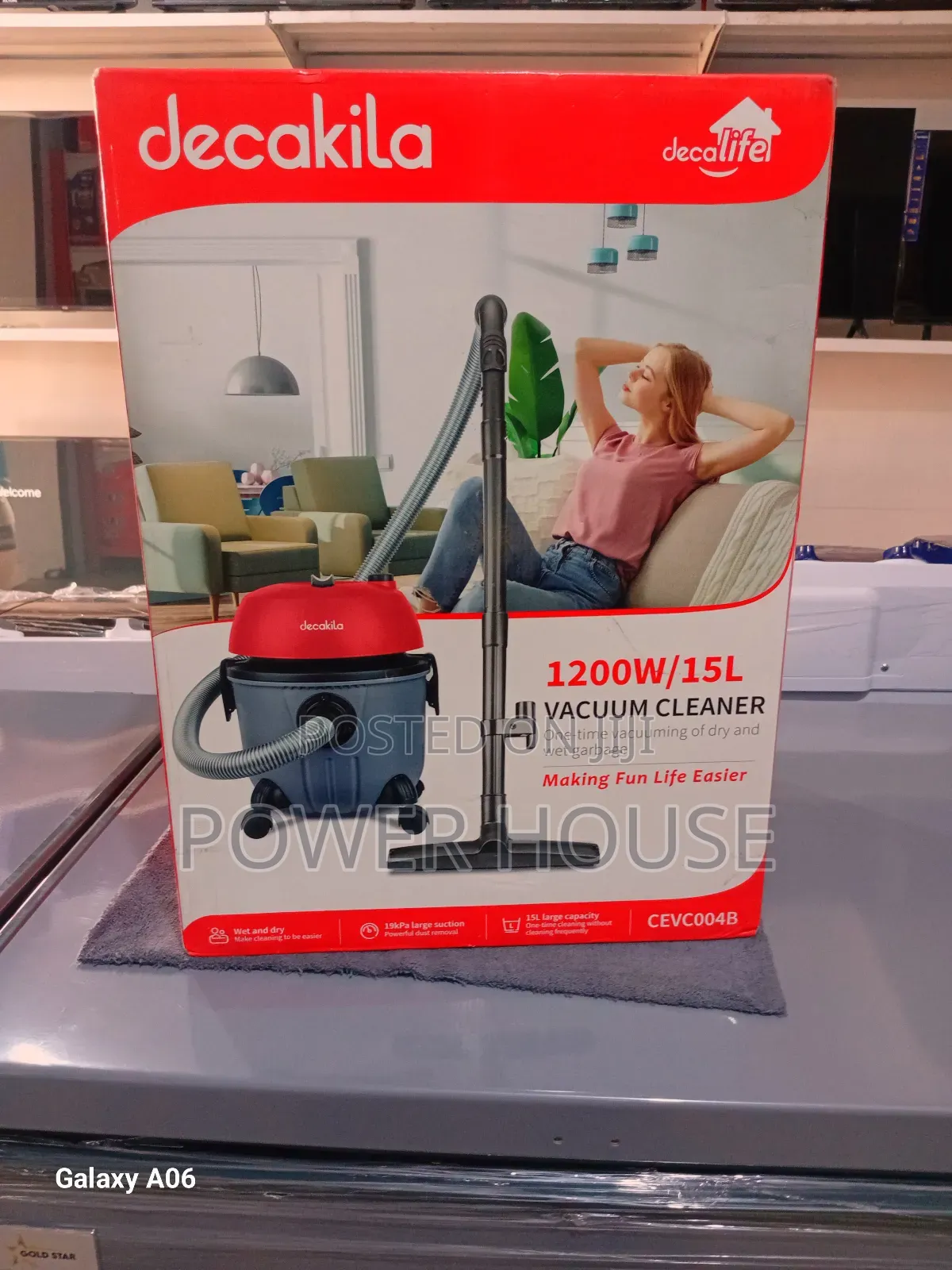 No-Mess Machine Decakila 1200w Vacuum Cleaner Decakila 1200w Vacuum