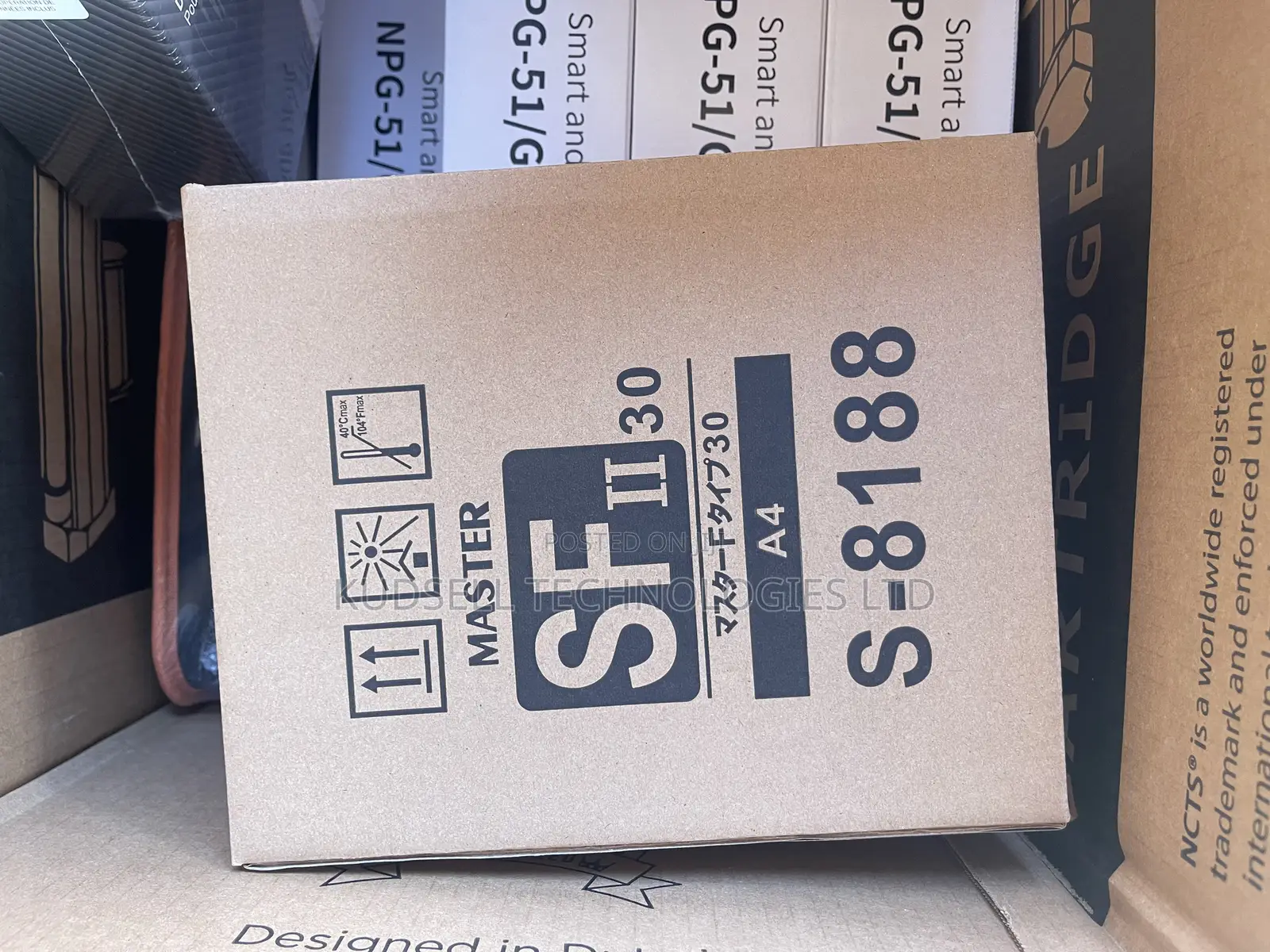 Riso S-8188 A4 Masters 2 Rolls Per Box Old Risograph