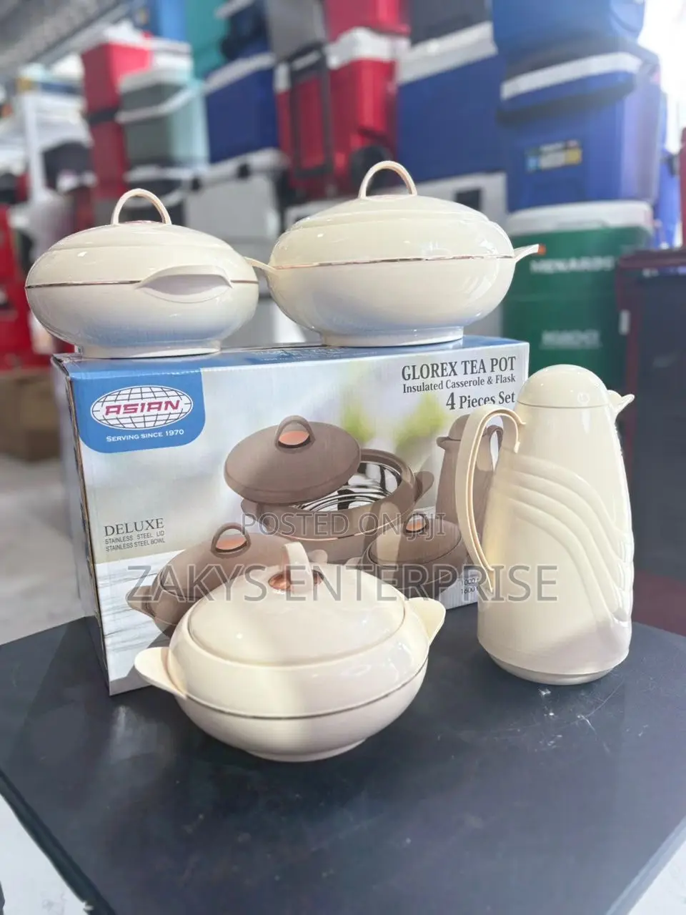 Insulated Food Warmer Set With Flask