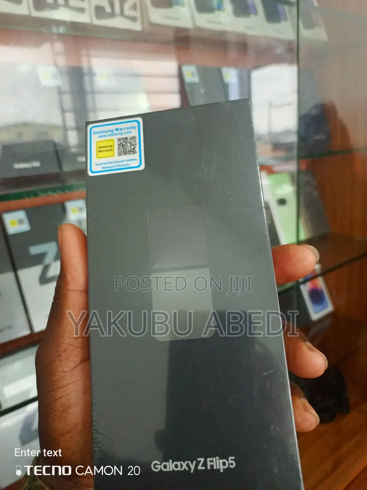 New Samsung Galaxy Z Flip5 256 GB Black