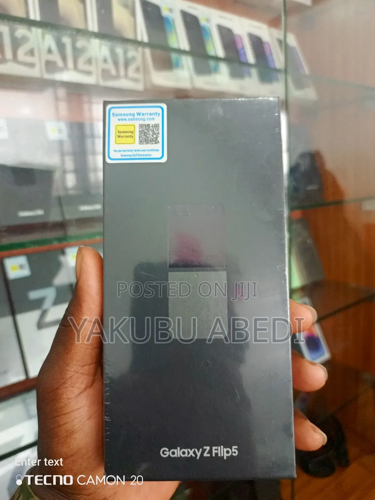 New Samsung Galaxy Z Flip5 256 GB Black