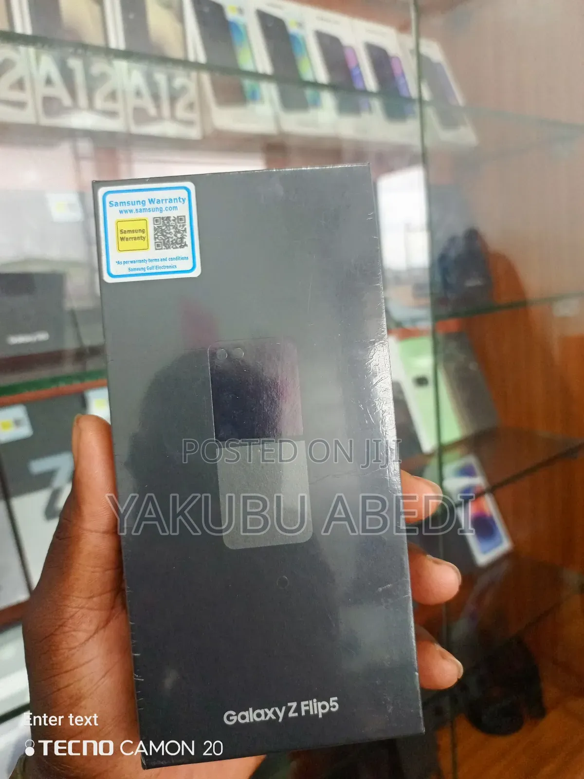 New Samsung Galaxy Z Flip5 256 GB Black
