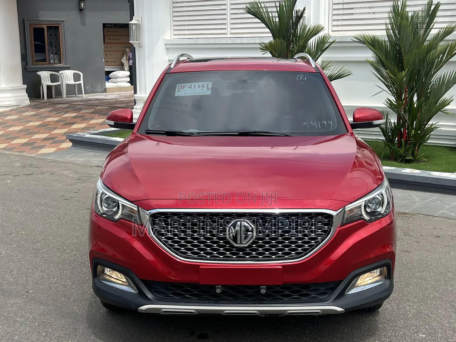 MG ZS 2017 Red