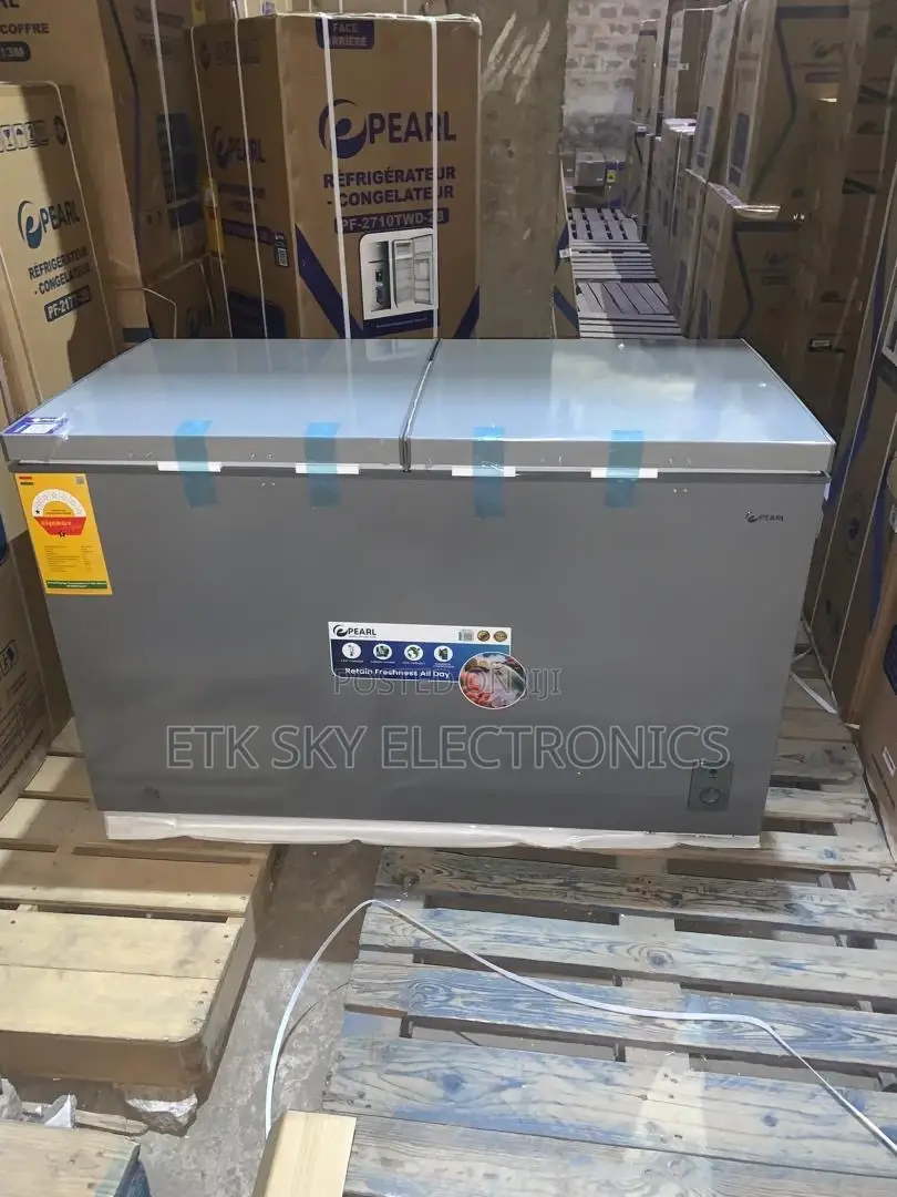 Pearl PCF-550-2b 400liters Double Door Freezer