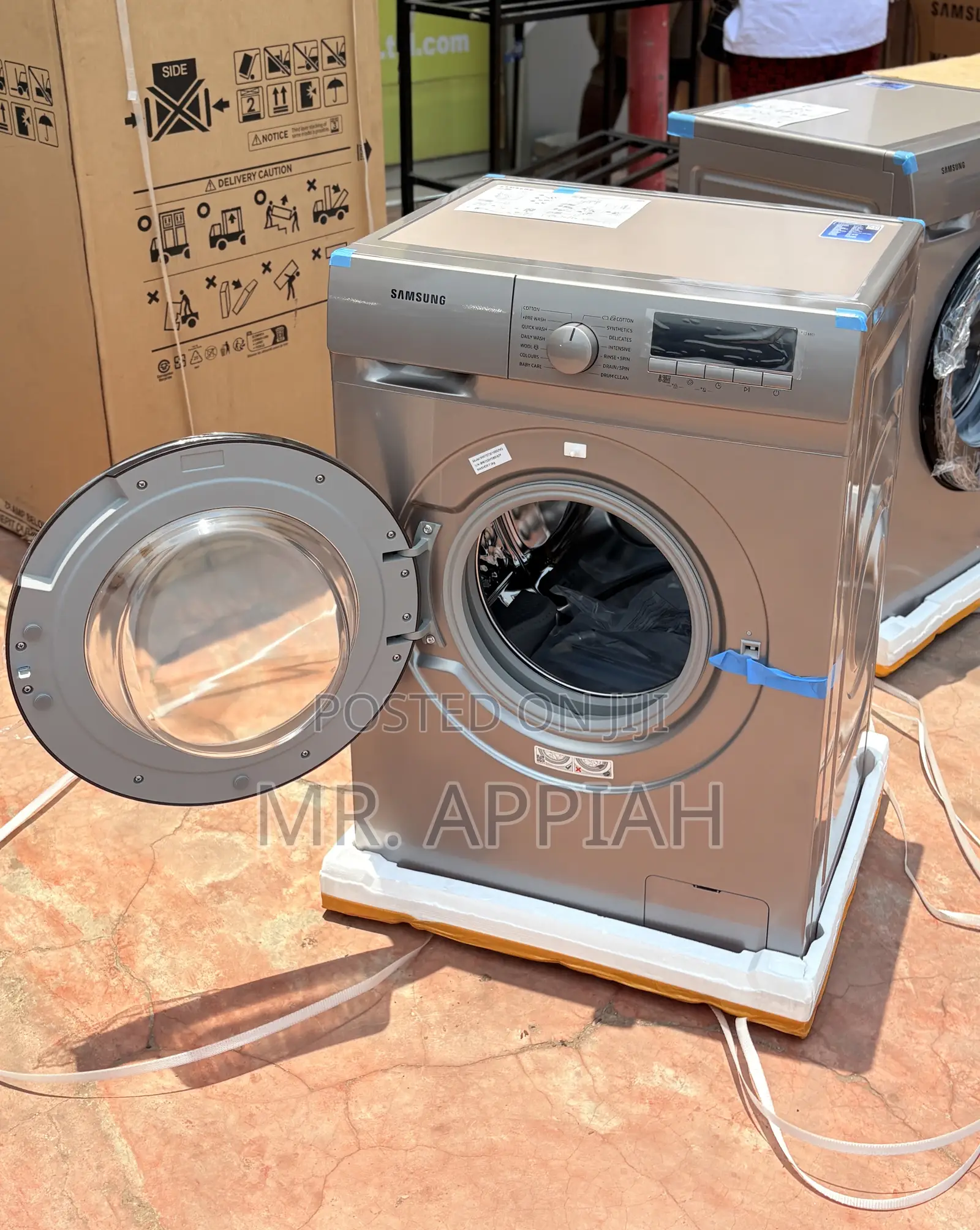 Samsung Ww80t3040bs/Nq 7kg Front Load Full Auto Washer Washing Machine