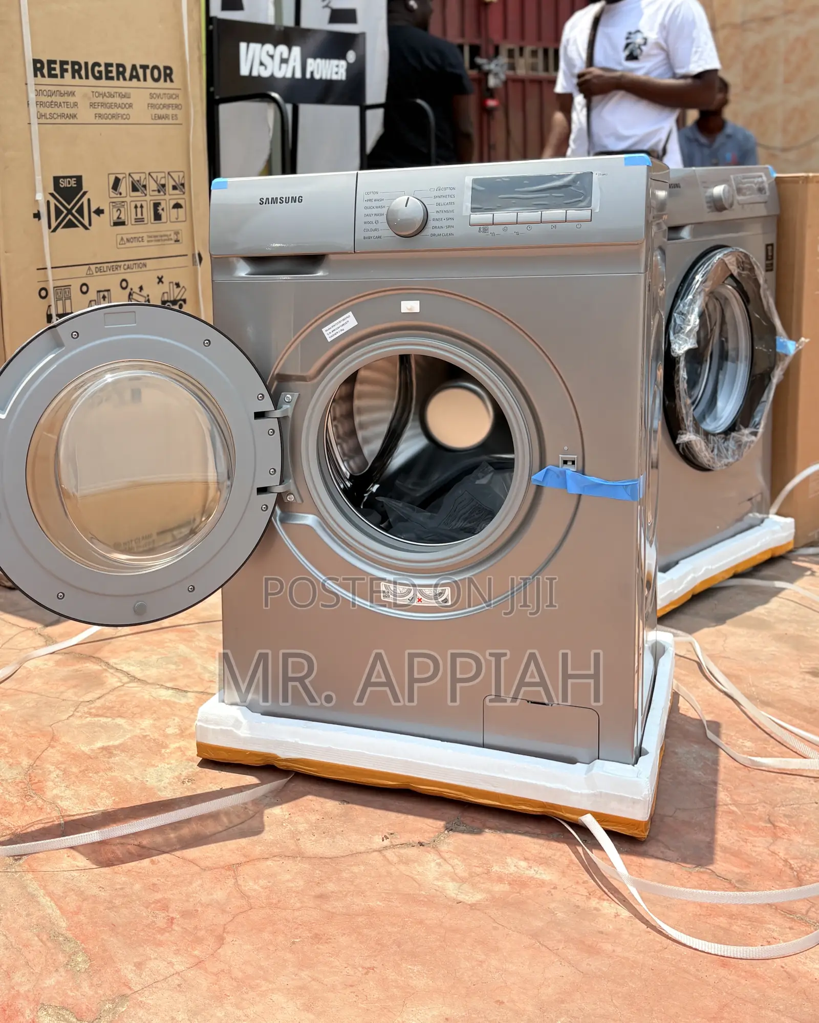 Samsung Ww70t4020cx/Nq 7kg Front Load Full Auto Washer Washing Machine