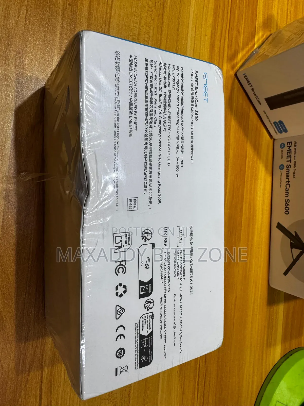 Emeet S600 Autofocus 1080p 60fps With Tripod Streaming Webcam