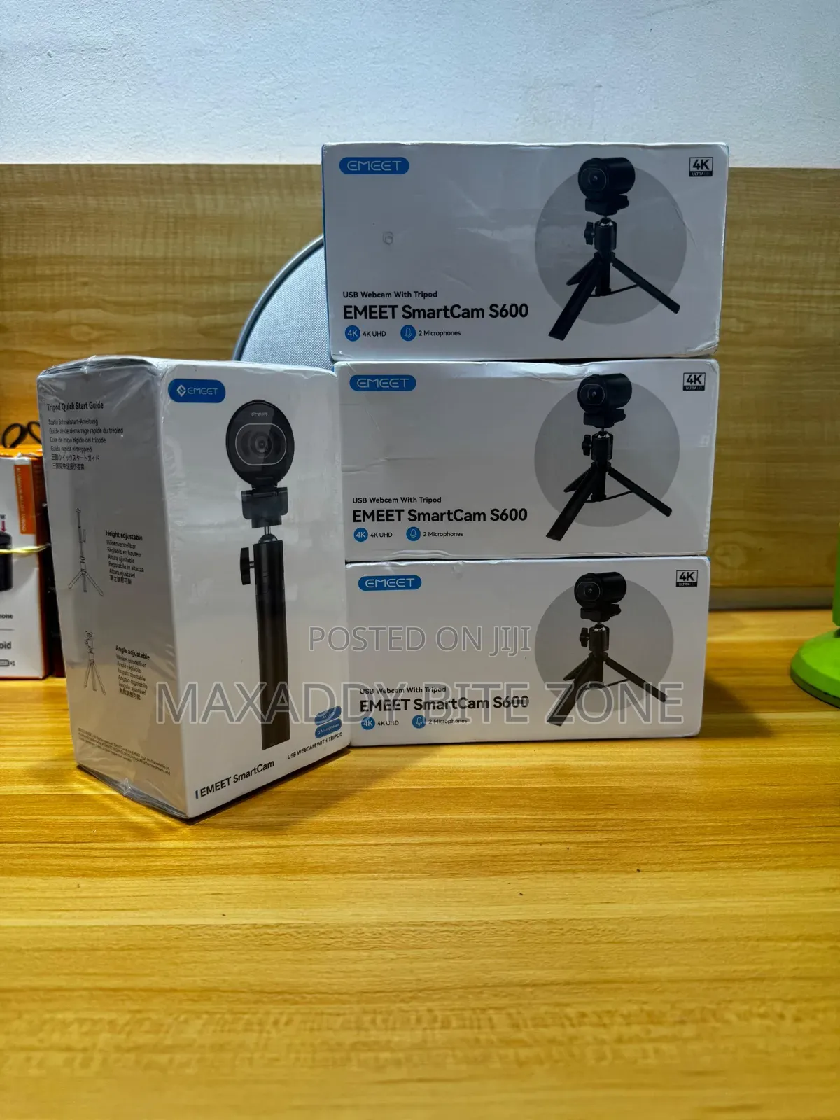 Emeet S600 Autofocus 1080p 60fps With Tripod Streaming Webcam