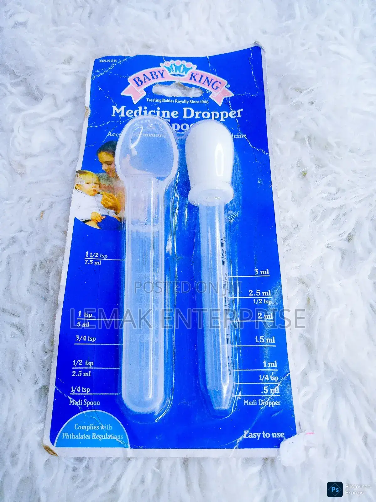 Medicine Dropper and Spoon