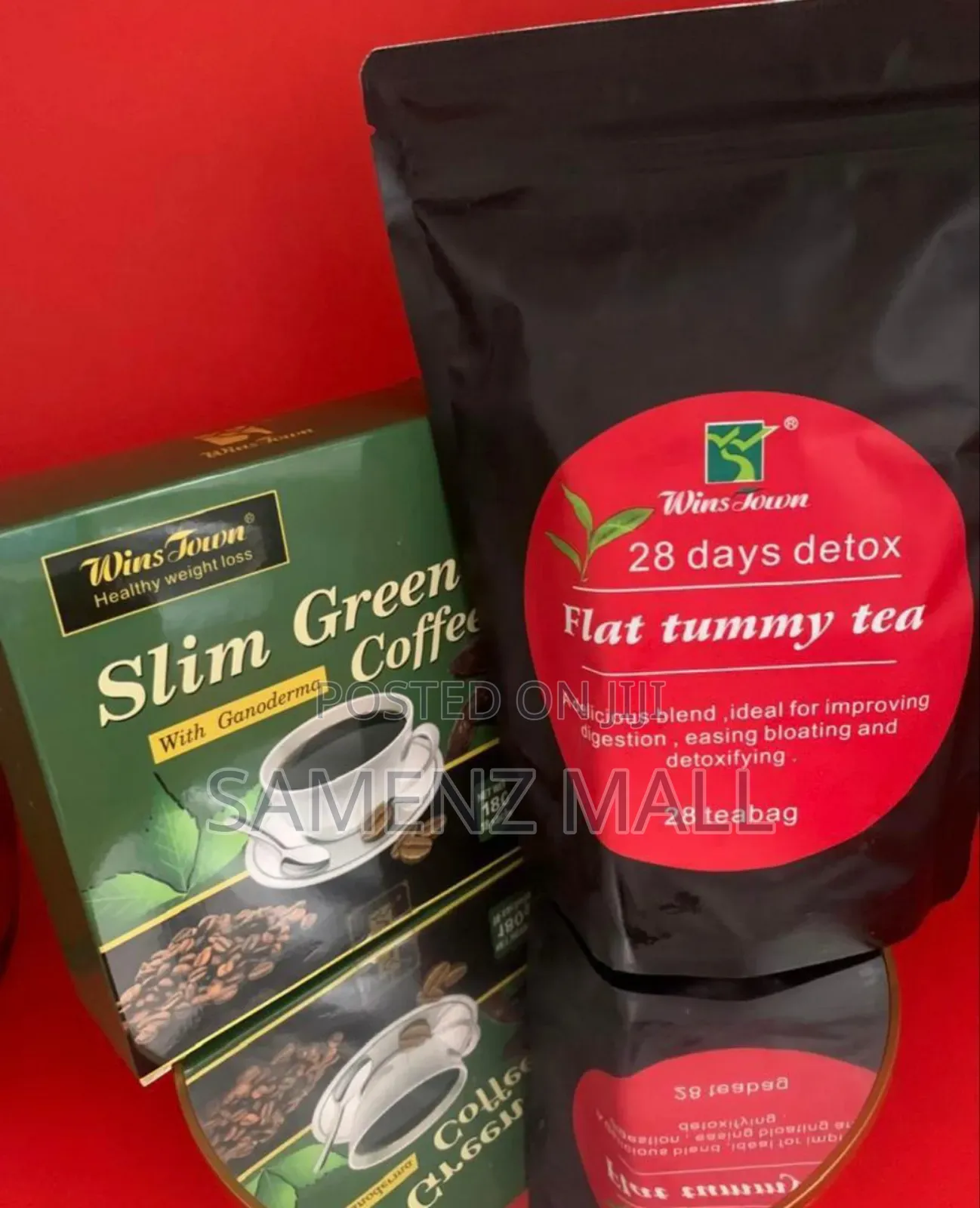 Green Coffee and Flat Tummy Tea