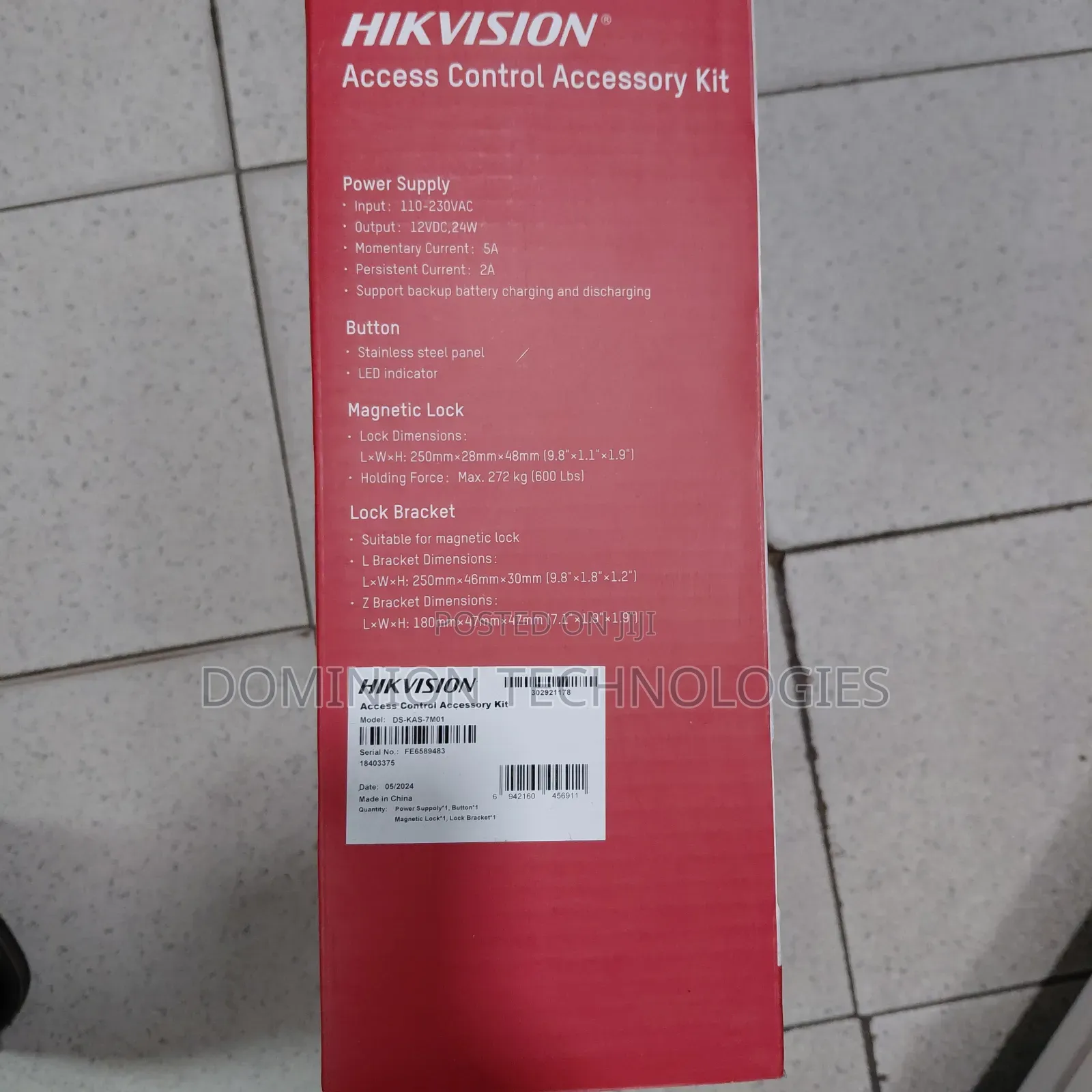 Hikvision Ds-k7m01-aw24 Access Control Accessory Kit