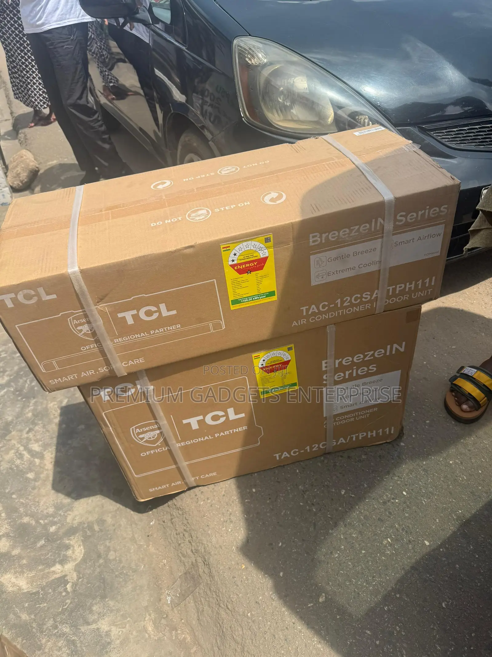 Tcl 2.5hp Breeze-in Series Smart Inverter Wifi Tac-24csa/Tph11i Ac