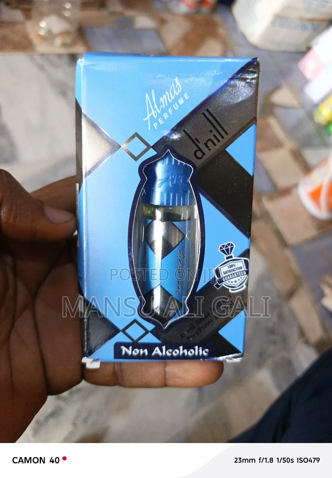 Almas D'nill Perfume Oil