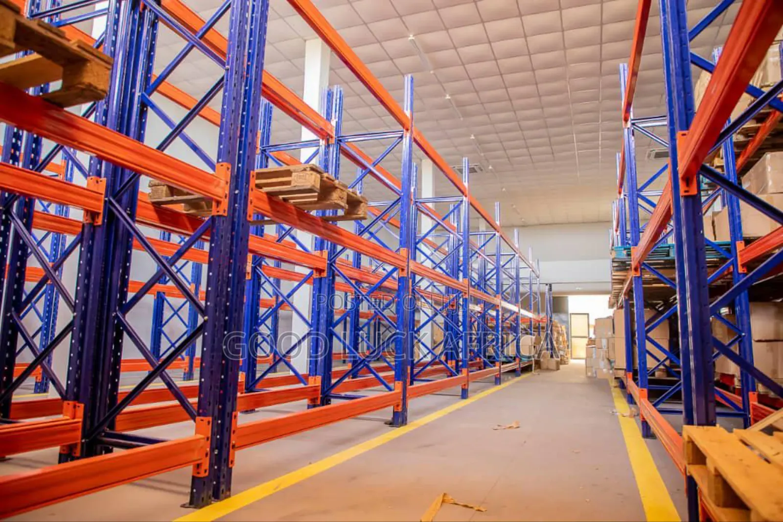 Pallet Storage Rack – Heavy Duty -7 Meter – 6 Layers