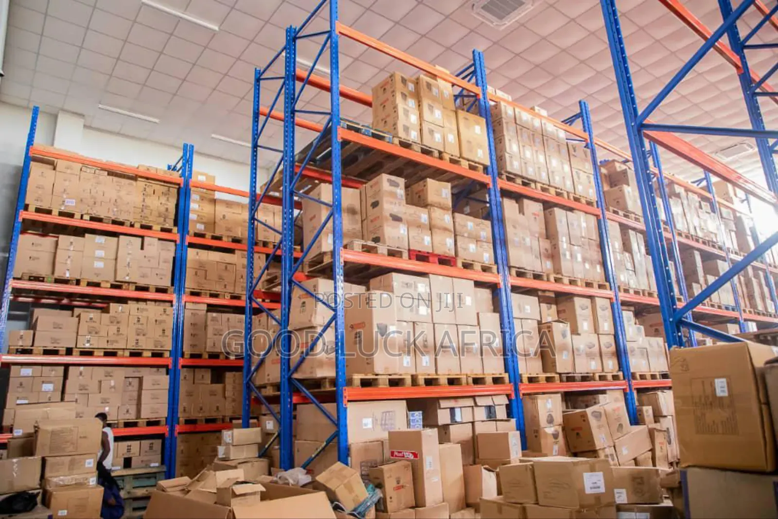 Pallet Storing Racks / Heavy Duty Storage Racking System 1000 Kg (