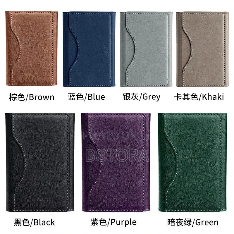 Magsafe Leather Card Holder Wallet Stand