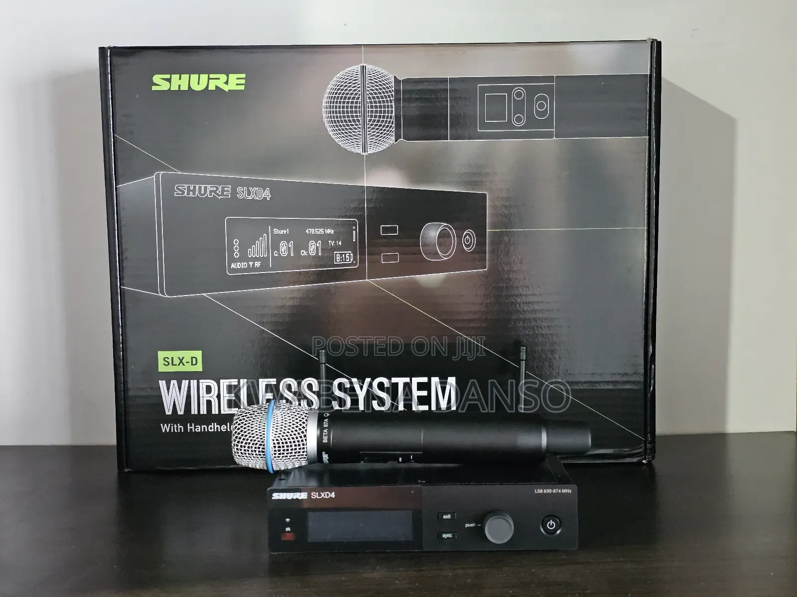 Shure Slxd4 Beta87a