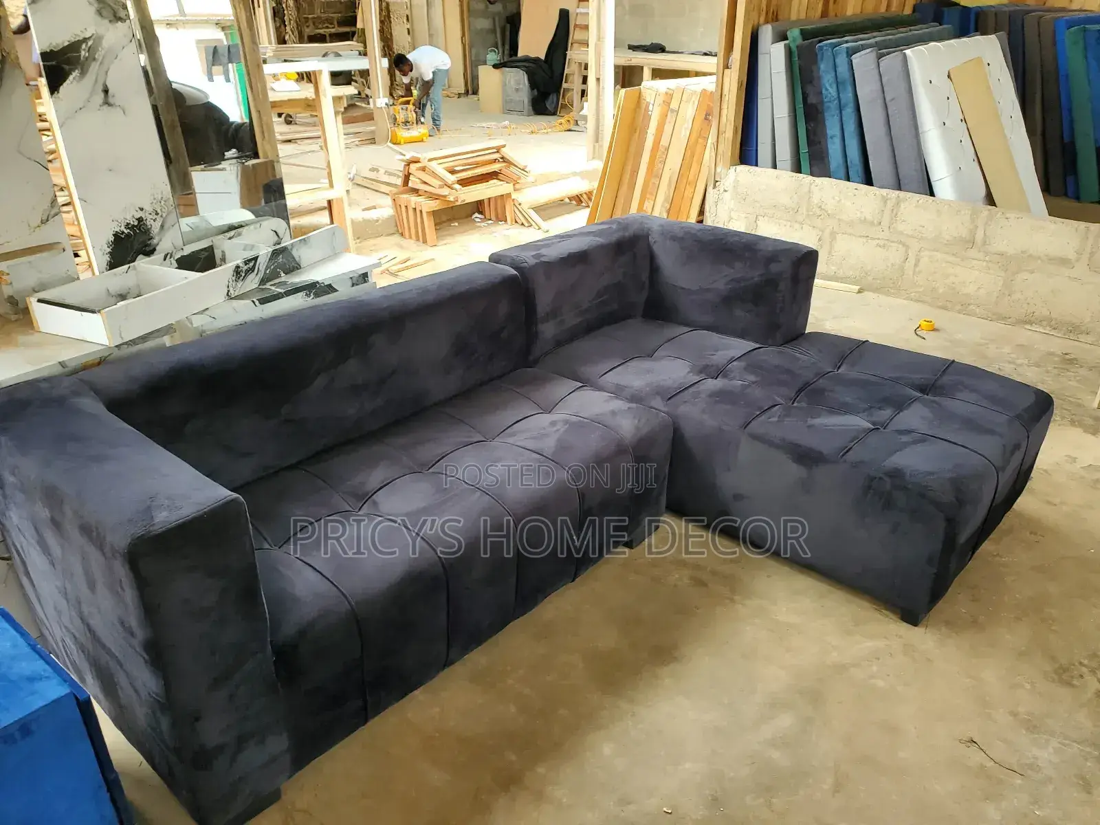Uplifting Strong L - Shape Sofa || Durable