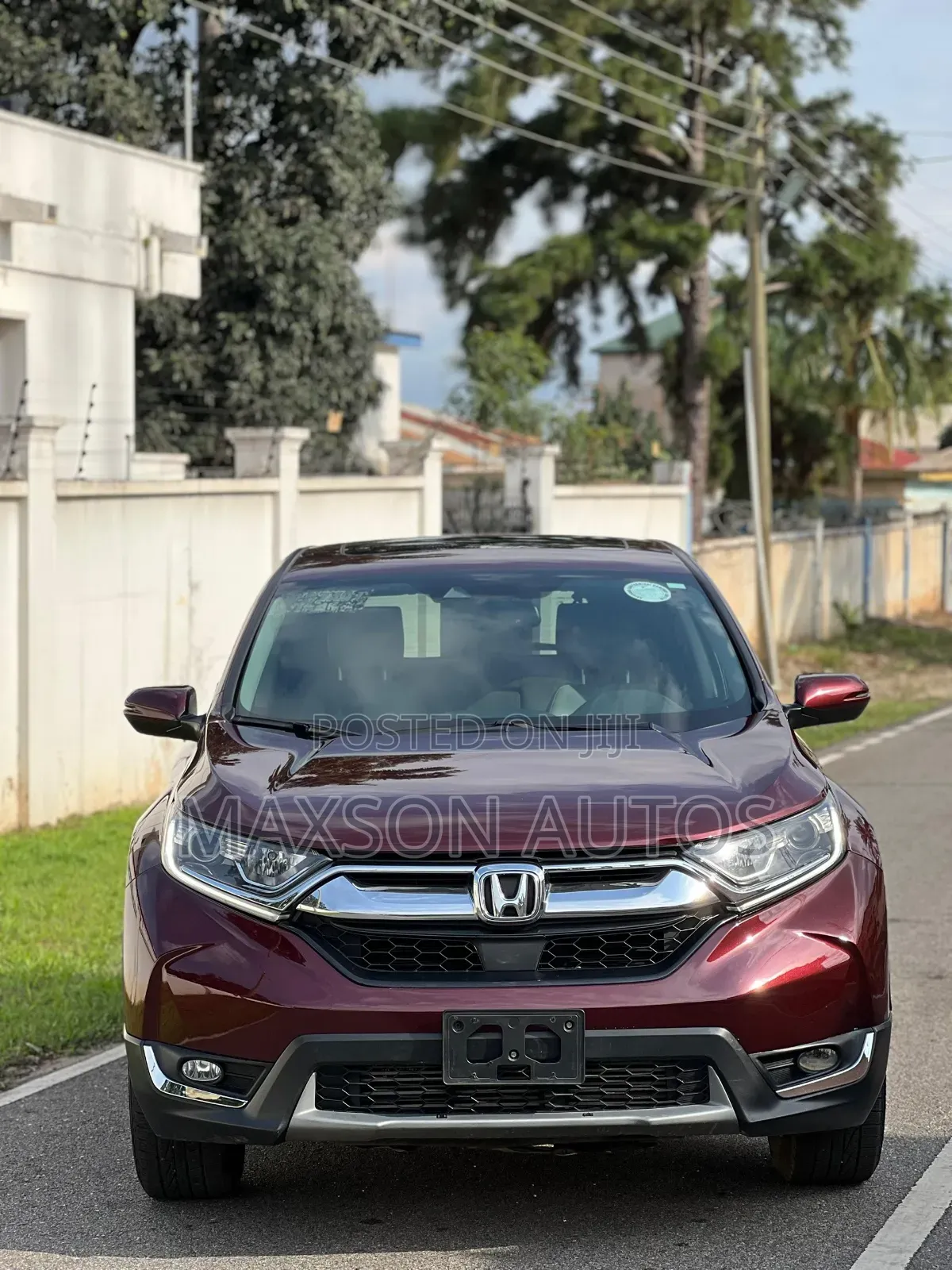 Honda CR-V EX-L AWD 2018 Burgundy