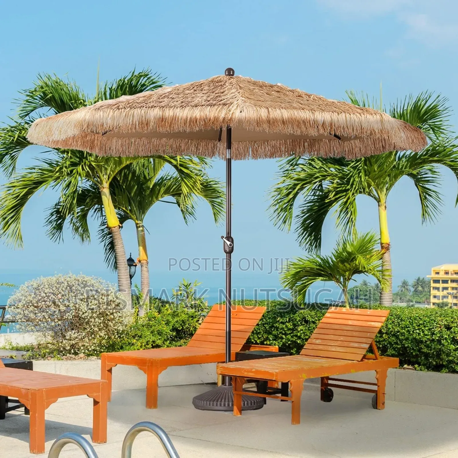 Hawaiian Style Beach Umbrella