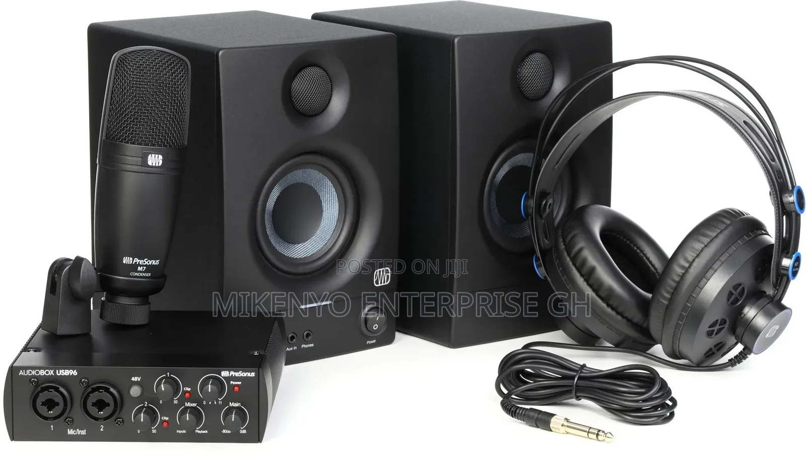 Presonus Audiobox 96 Studio Ultimate Bundle Recording Kit