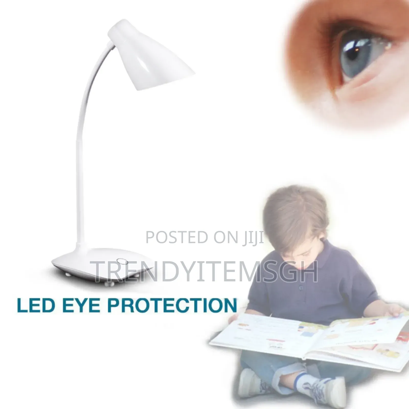 Rechargeable Touch Control Led Eye Protection Desk Study Lamp