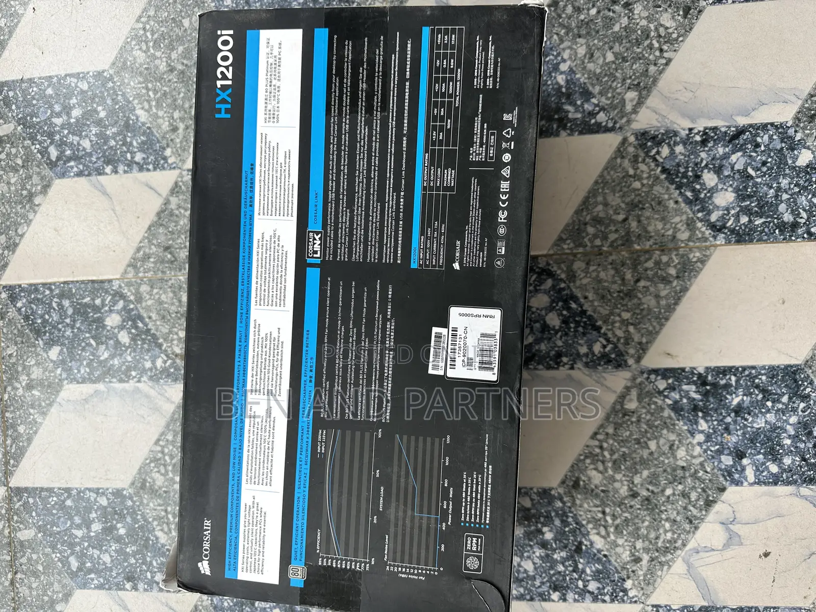 Corsair Hx1200i Fully Modular Ultra-low Noise Atx Power Supply