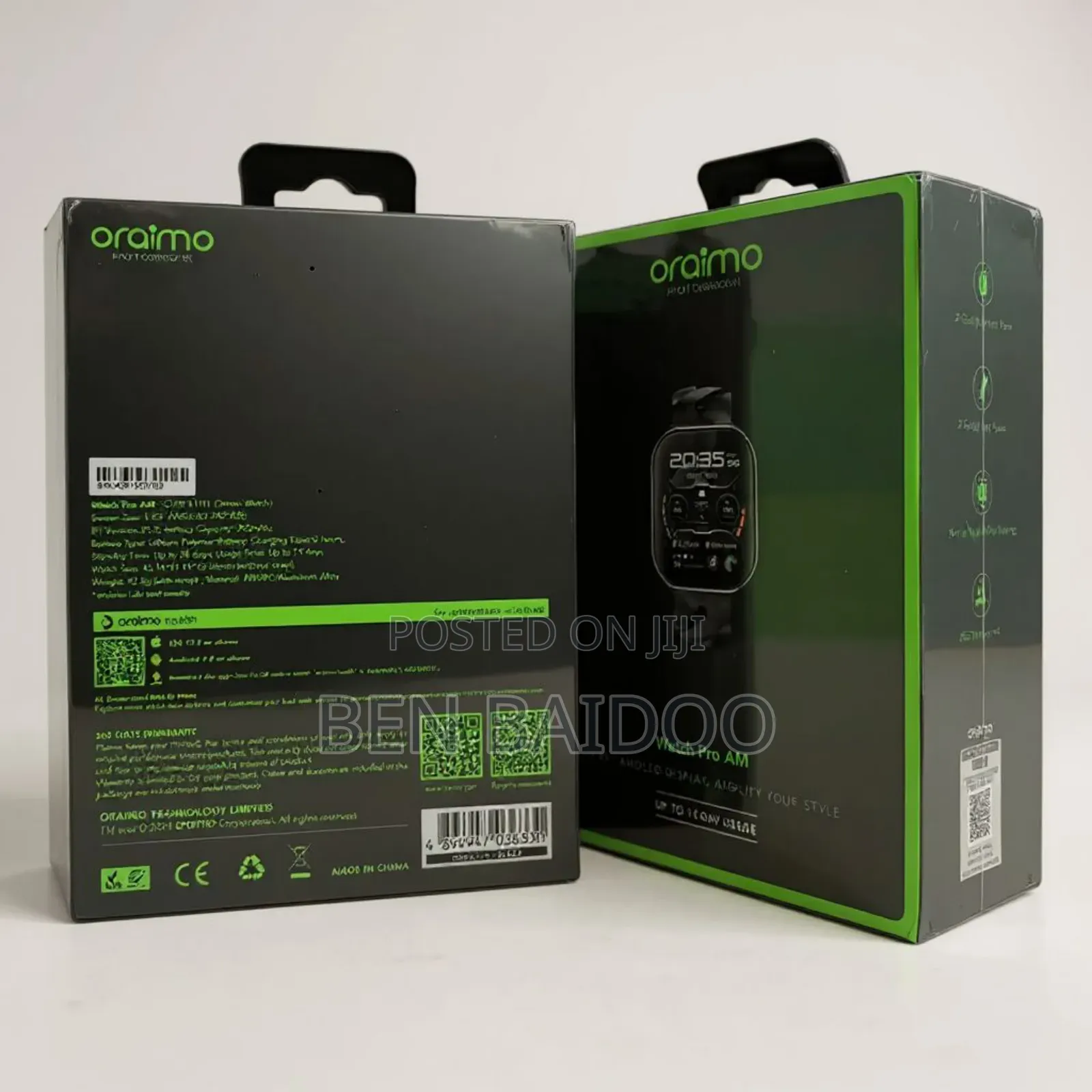 Oraimo Watch Pro Am(Sleek Design)