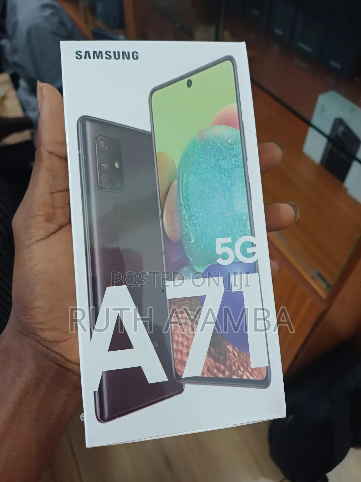 New Samsung Galaxy A71 5G 128 GB Black