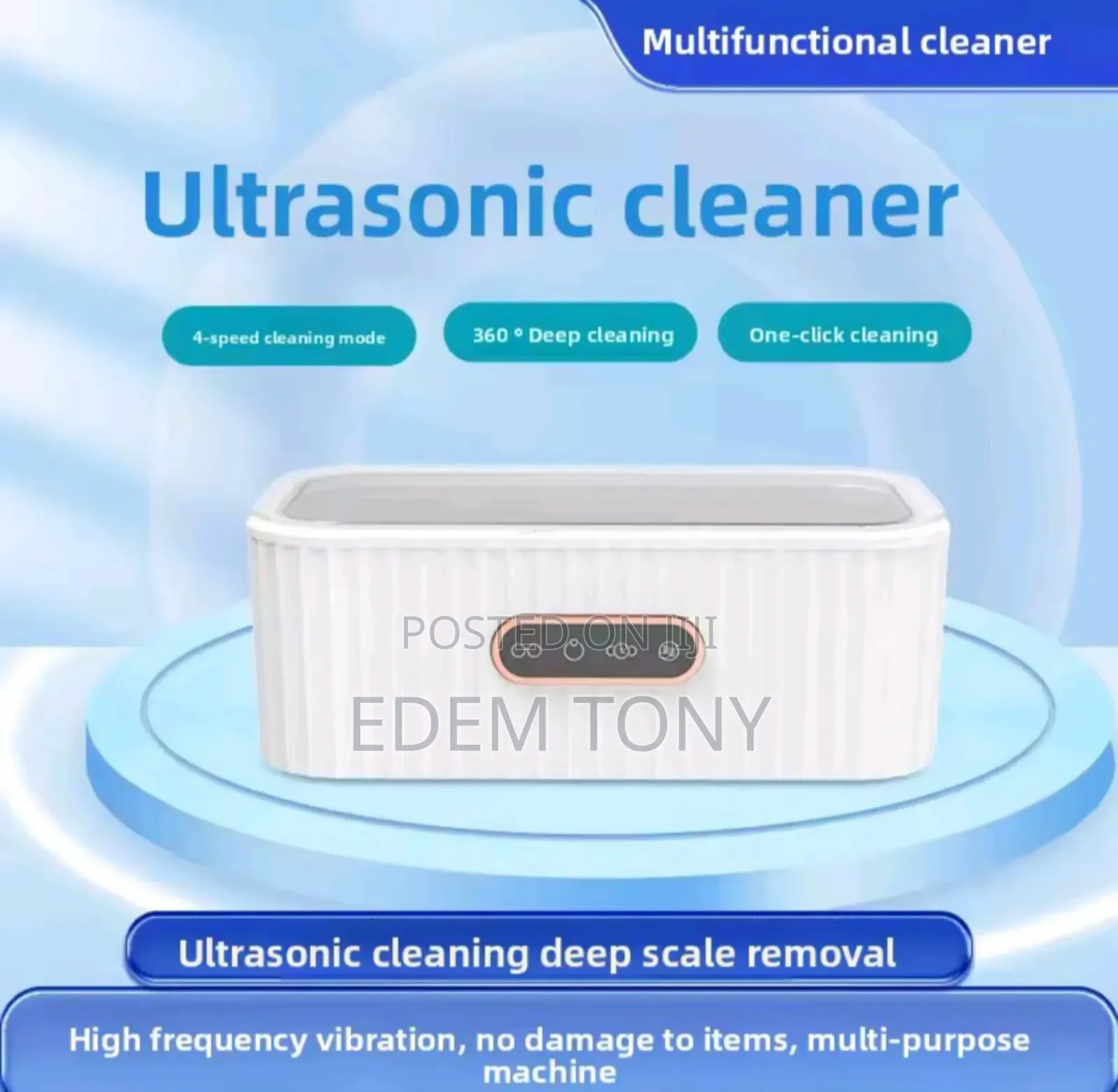 Ultrasonic Jewellery Cleaner