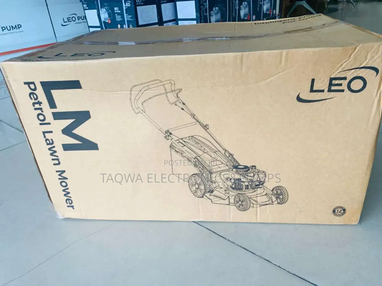 Leo Lm51z-2l Self Propelled Grass Cutter.