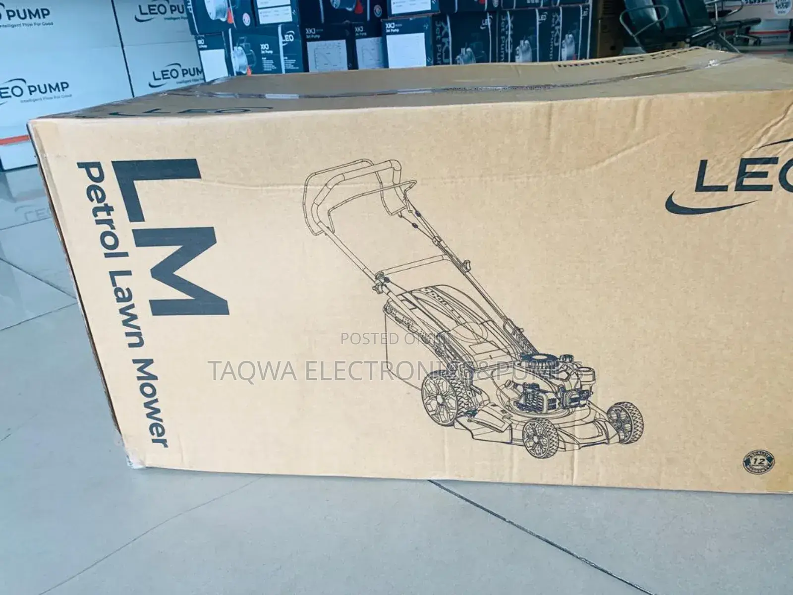 Perfect?)) Leo 5.5hp Self Propelled Lawn Mower