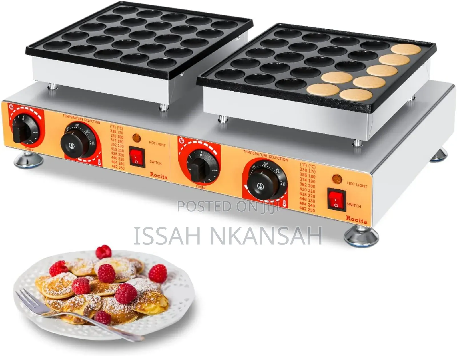 Electric Mini Pancake Maker 50pcs