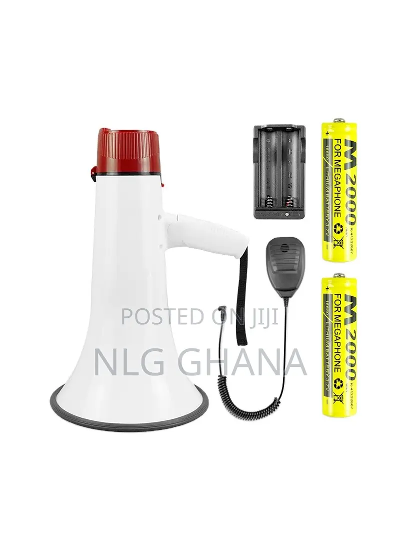 Portable Handheld Megaphone With Detachable Mic. Ghx6782