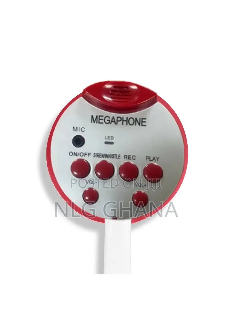 Portable Handheld Megaphone With Detachable Mic. Ghx6782