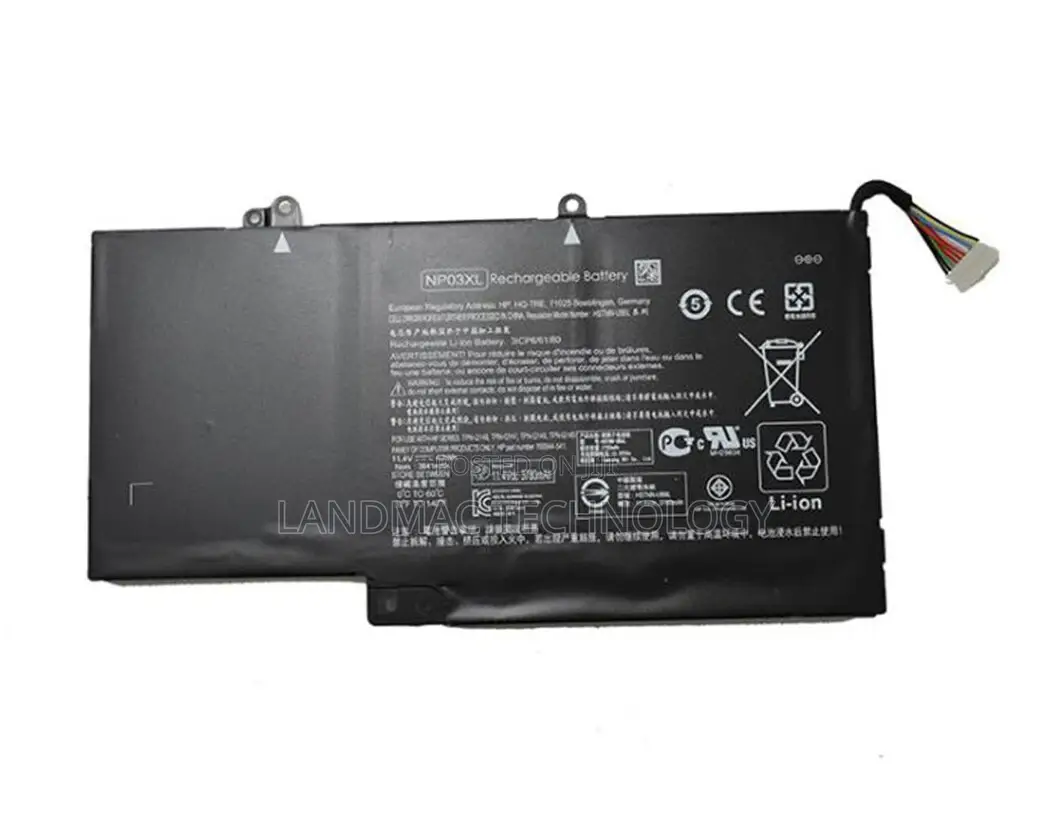 Hp Np03xl Envy X360 15-U011dx Battery 43wh 761230-005 HSTNN-Lb6l