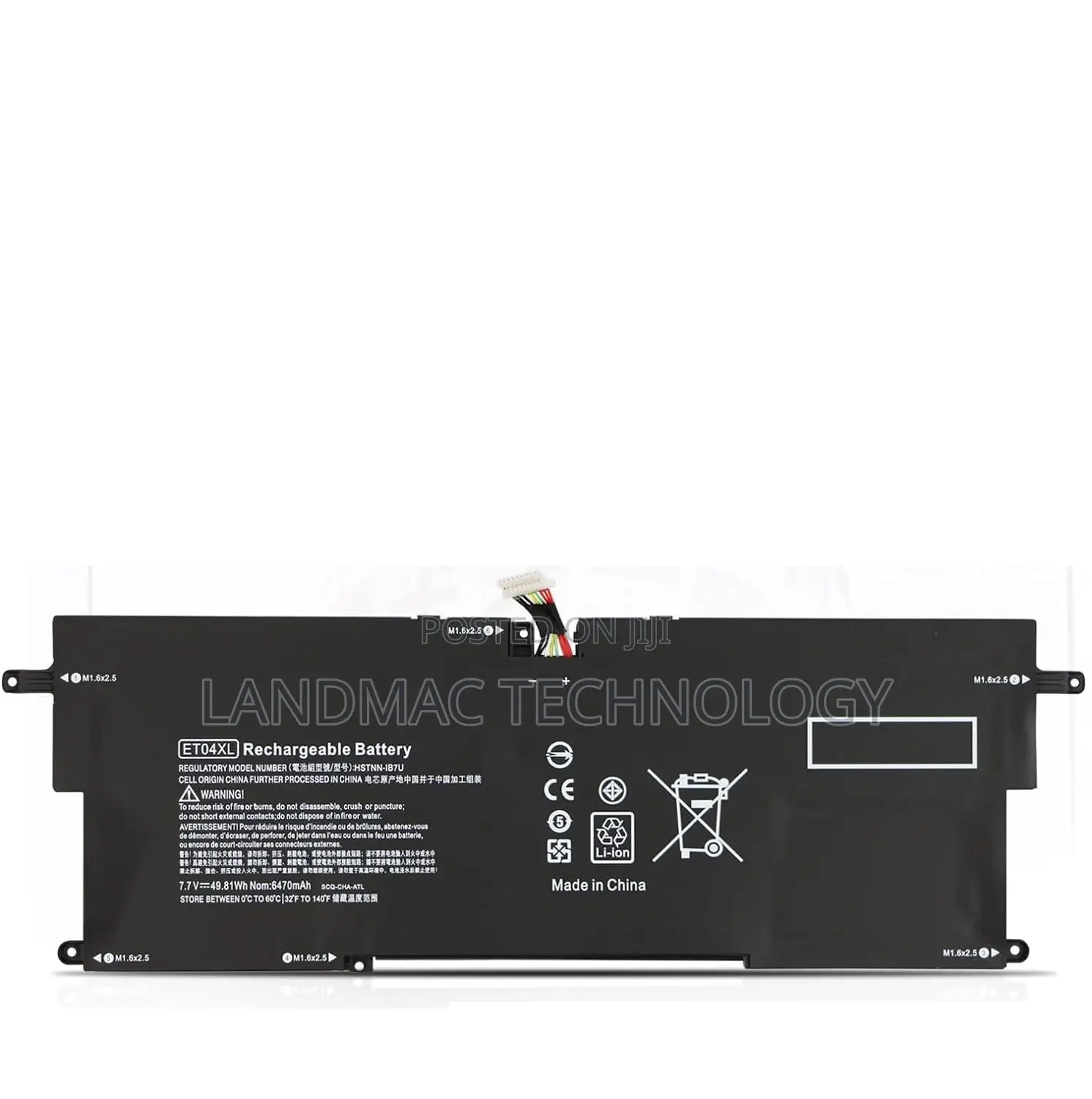 Original Et04xl Battery for Hp Elitebook X360 1020 G2 HSTNN-Ib7u