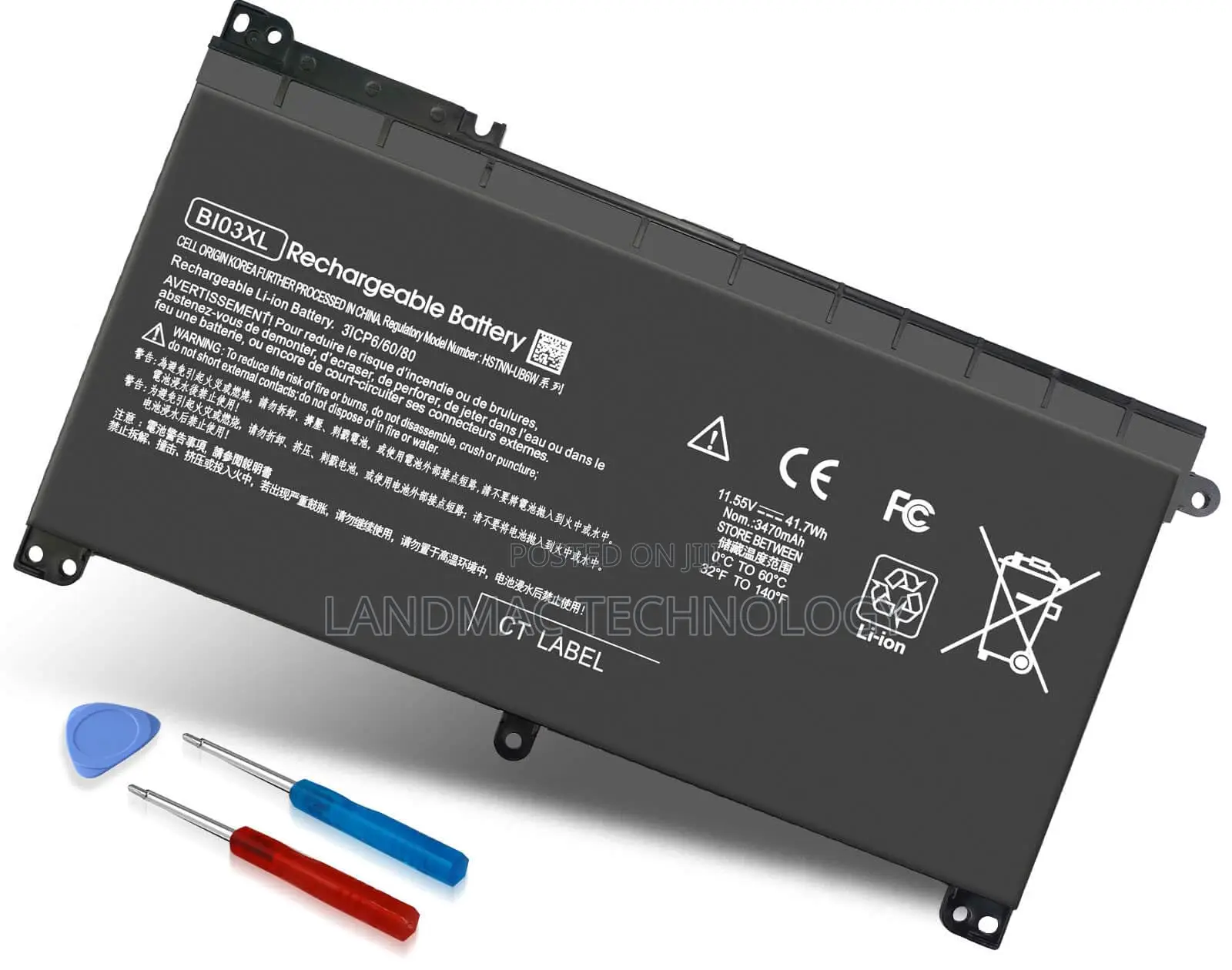 Bi03xl Battery For Hp Pavilion X360